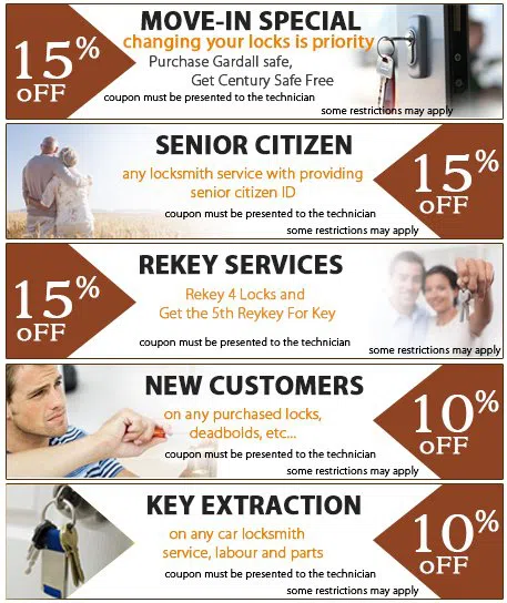 Five-Star Lock & Key Shop Venice, CA 310-895-2956 - coupon-01